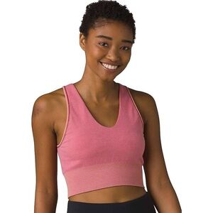 prAna NWT Cloud Blush Sopra Seamless Crop Top